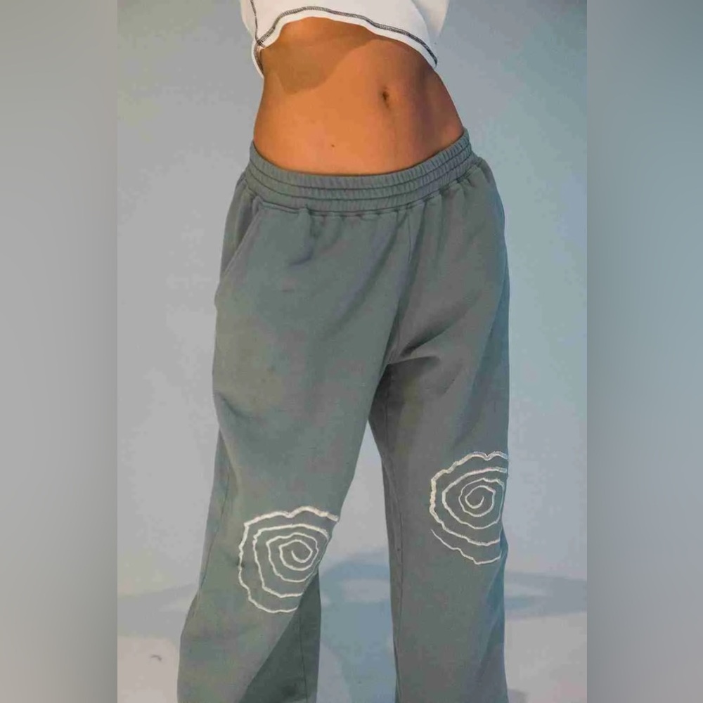 Mershy Spiral Monogram Sweatpants